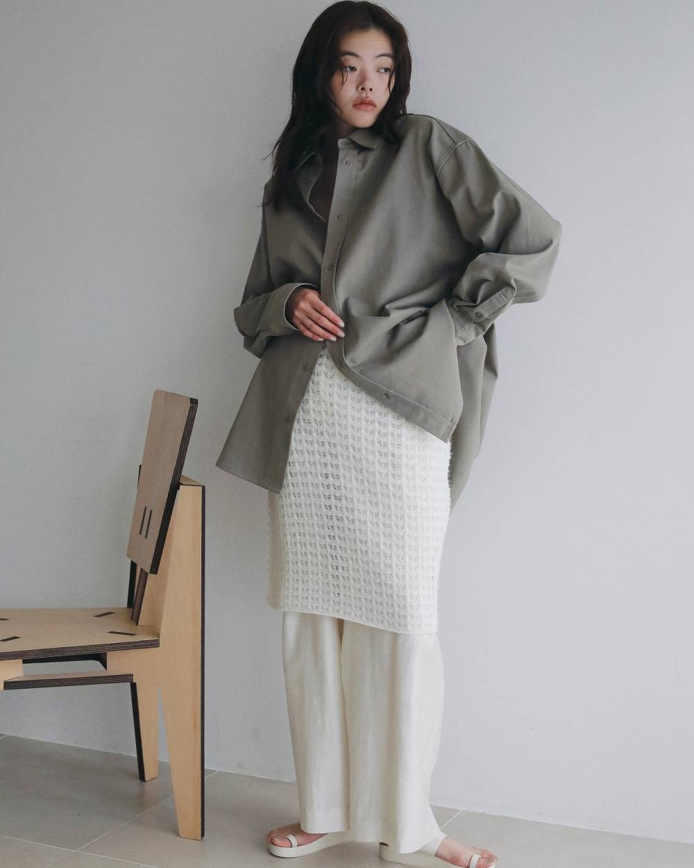 Peachtwill Over Shirts Peachtwill Over Shirts,ピーチツイル オーバー シャツ,62620401,トップス,シャツ,ブラウス,オーバーシャツ,大きめ,ànuke,アンヌーク,lifes,ライフズ,26ss,26fall,26aw