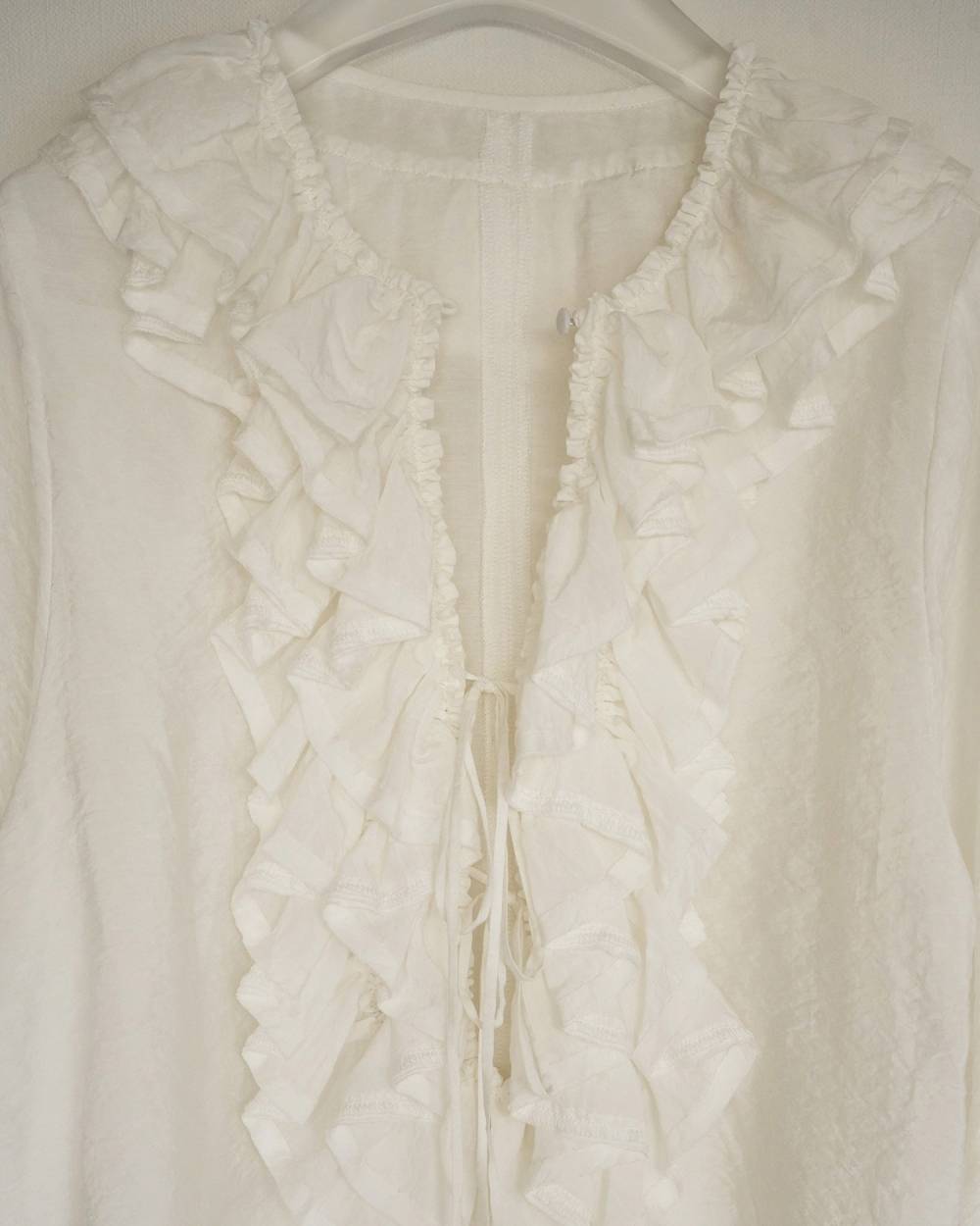 2way Frill Blouse 2way Frill Blouse,2way フリル ブラウス,62620404,トップス,シャツ,ブラウス,2way,ànuke,アンヌーク,lifes,ライフズ,26ss,26fall,26aw