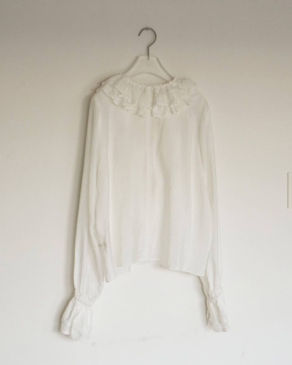 2way Frill Blouse 2way Frill Blouse,2way フリル ブラウス,62620404,トップス,シャツ,ブラウス,2way,ànuke,アンヌーク,lifes,ライフズ,26ss,26fall,26aw