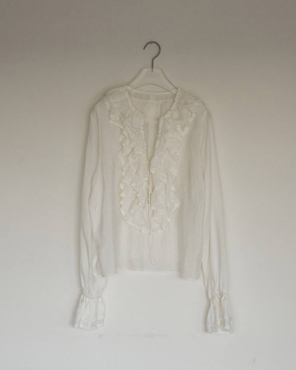 2way Frill Blouse 2way Frill Blouse,2way フリル ブラウス,62620404,トップス,シャツ,ブラウス,2way,ànuke,アンヌーク,lifes,ライフズ,26ss,26fall,26aw