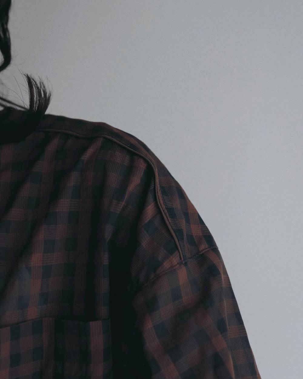 Sheercheck Over Shirts Sheercheck Over Shirts,シアーチェック オーバー シャツ,62620408,トップス,シャツ,ブラウス,透け感,シアー,チェック,柄,ànuke,アンヌーク,lifes,ライフズ,26ss,26fall,26aw