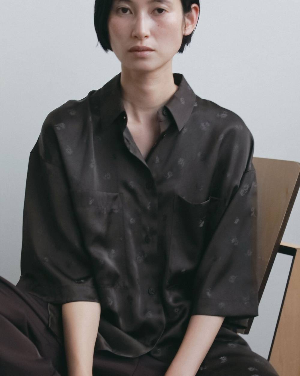 Jacquard Halfsleeve Shirts Jacquard Halfsleeve Shirts,ジャカード ハーフスリーブ シャツ,62620409,シャツ,花柄,トップス,ハーフスリーブシャツ,ànuke,アンヌーク,lifes,ライフズ,26ss,26fall,26aw