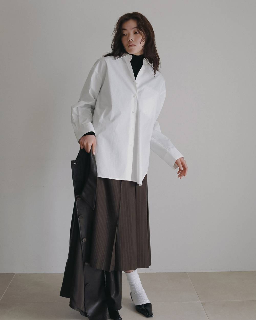 Basic Over Shirts Basic Over Shirts,ベーシック オーバー シャツ,62620410,トップス,シャツ,ブラウス,オーバーサイズ,ànuke,アンヌーク,lifes,ライフズ,26ss,26fall,26aw