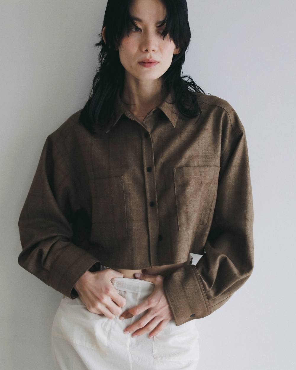 Short Check Shirts Short Check Shirts,ショート チェック シャツ,62620412,シャツ,チェック,柄,ショート丈,シャツトップス,トップス,羽織,ànuke,アンヌーク,lifes,ライフズ,26ss,26fall,26aw