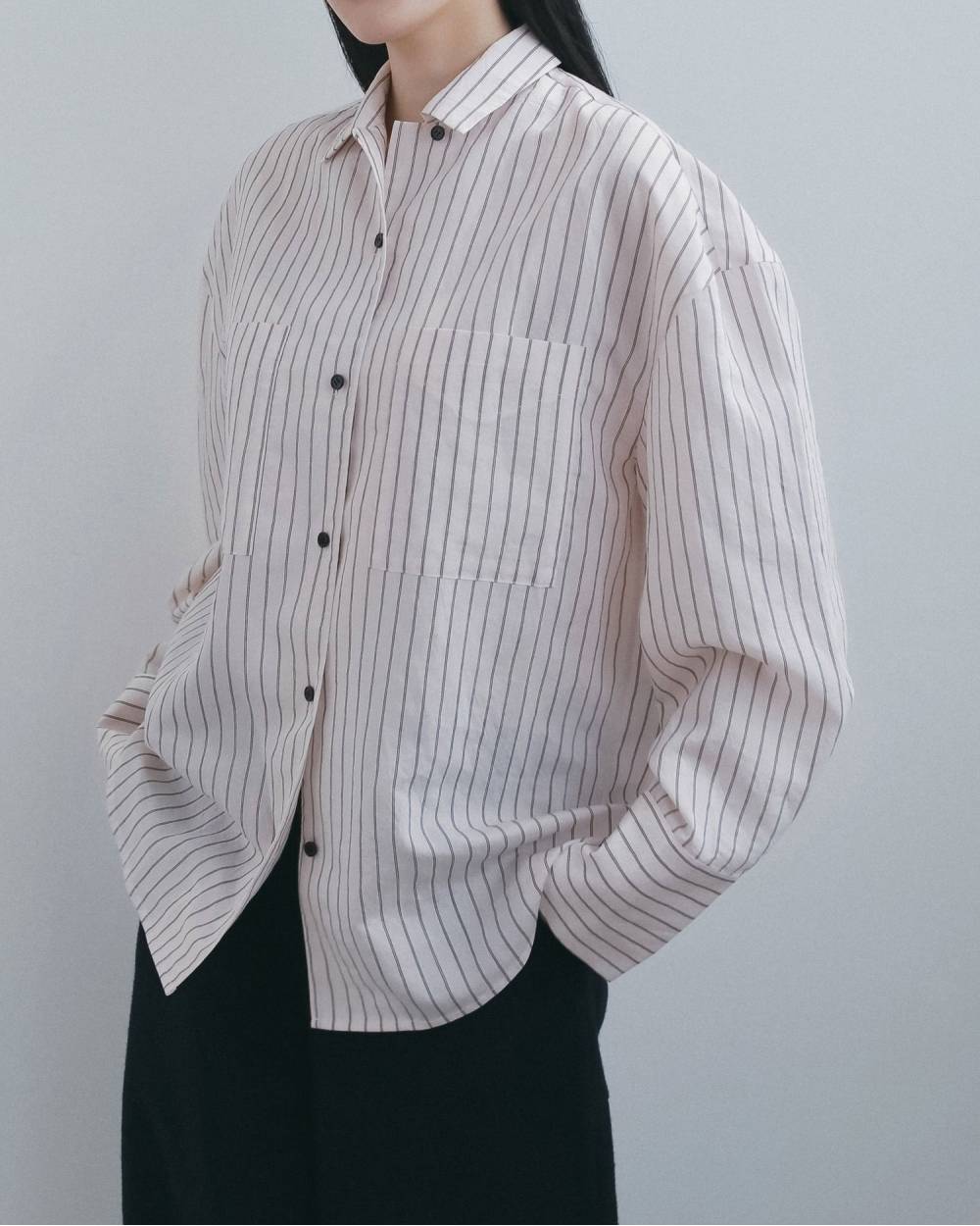 Opencollar Stripe Shirts Opencollar Stripe Shirts,オープンカラー ストライプ シャツ,62620414,シャツ,ブラウス,オーバーシャツ,ストライプ,柄,ànuke,アンヌーク,lifes,ライフズ,26fall,26aw