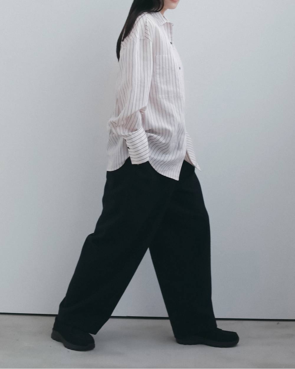 Opencollar Stripe Shirts Opencollar Stripe Shirts,オープンカラー ストライプ シャツ,62620414,シャツ,ブラウス,オーバーシャツ,ストライプ,柄,ànuke,アンヌーク,lifes,ライフズ,26fall,26aw