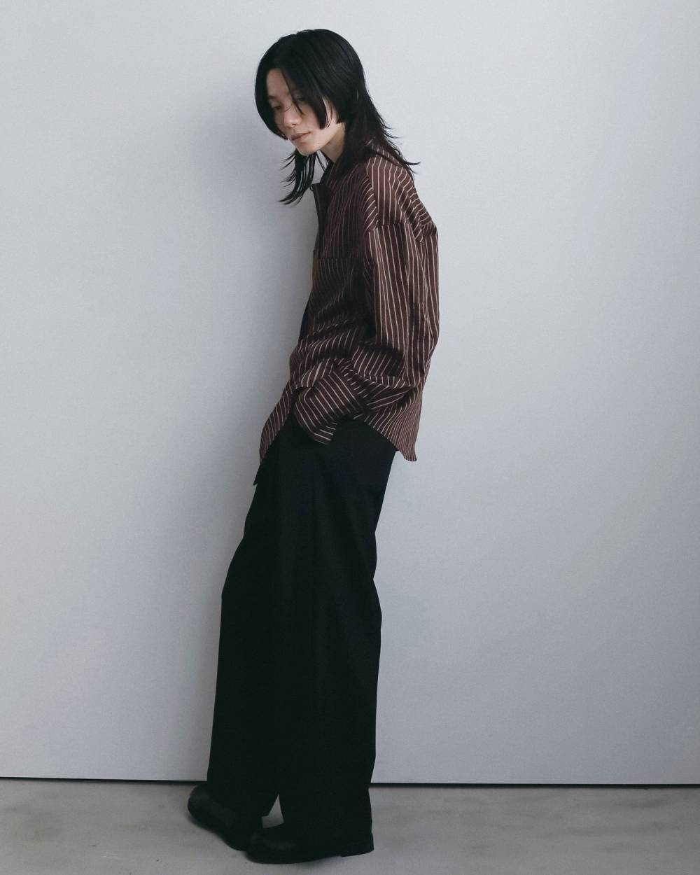 Opencollar Stripe Shirts Opencollar Stripe Shirts,オープンカラー ストライプ シャツ,62620414,シャツ,ブラウス,オーバーシャツ,ストライプ,柄,ànuke,アンヌーク,lifes,ライフズ,26fall,26aw