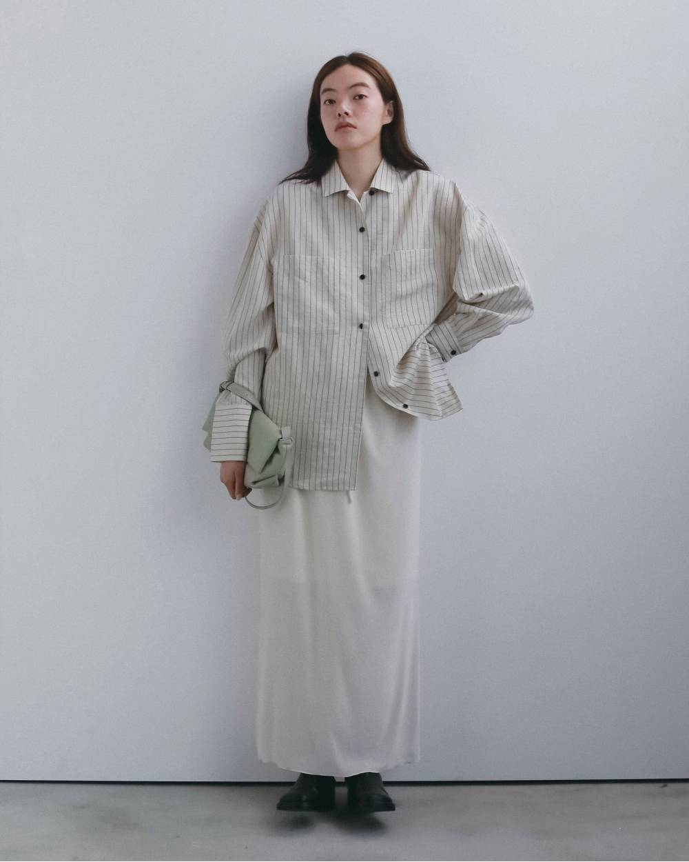 Opencollar Stripe Shirts Opencollar Stripe Shirts,オープンカラー ストライプ シャツ,62620414,シャツ,ブラウス,オーバーシャツ,ストライプ,柄,ànuke,アンヌーク,lifes,ライフズ,26fall,26aw