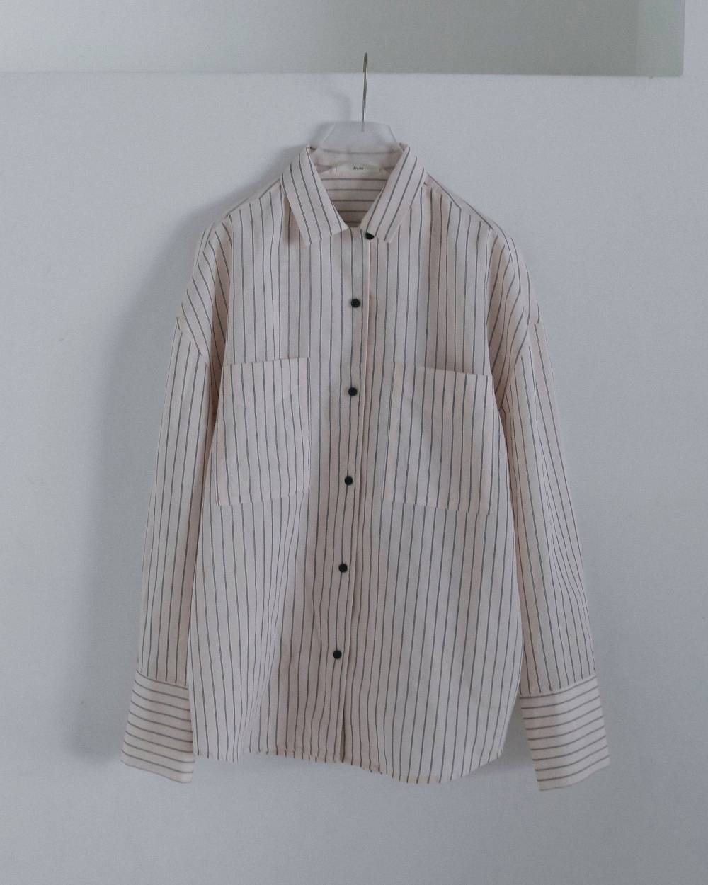 Opencollar Stripe Shirts Opencollar Stripe Shirts,オープンカラー ストライプ シャツ,62620414,シャツ,ブラウス,オーバーシャツ,ストライプ,柄,ànuke,アンヌーク,lifes,ライフズ,26fall,26aw
