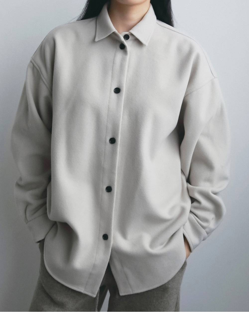 Wool Over Shirts Wool Over Shirts,ウール オーバー シャツ,62620415,シャツ,トップス,オーバーサイズ,ウールシャツ,ウール,羽織,ànuke,アンヌーク,lifes,ライフズ,26fall,26aw