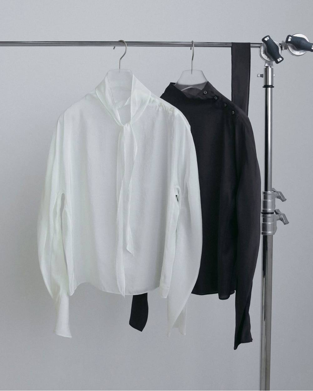 Organdy Tie Blouse Organdy Tie Blouse,オーガンジー タイブ ラウス,62620420,トップス,シャツ,ブラウス,ànuke,アンヌーク,lifes,ライフズ,26fall,26aw