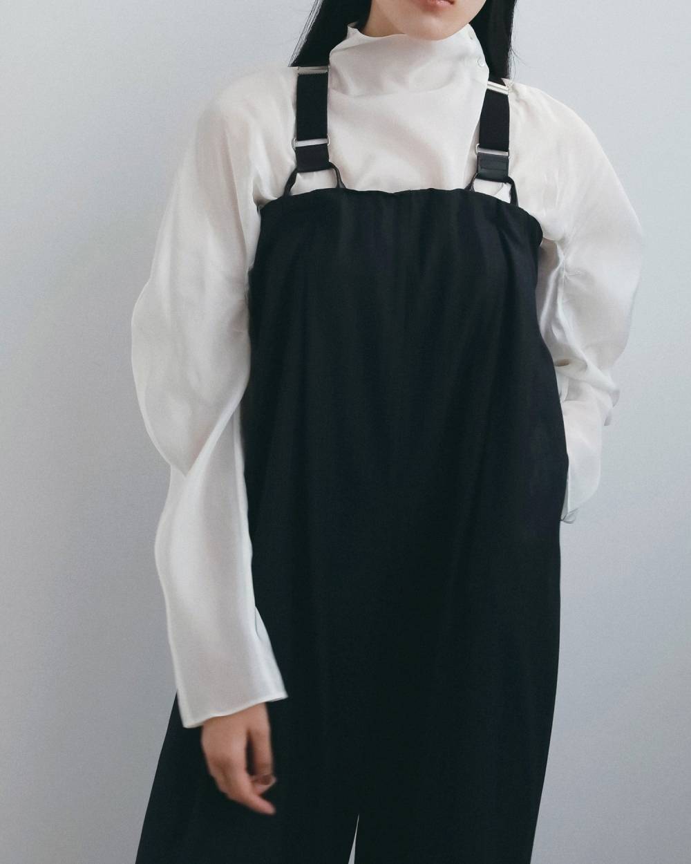 Organdy Tie Blouse Organdy Tie Blouse,オーガンジー タイブ ラウス,62620420,トップス,シャツ,ブラウス,ànuke,アンヌーク,lifes,ライフズ,26fall,26aw
