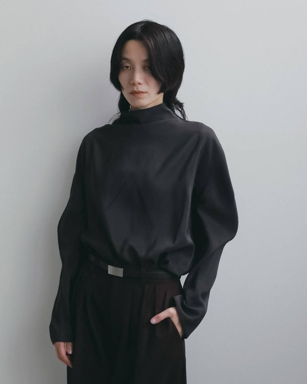 Organdy Tie Blouse Organdy Tie Blouse,オーガンジー タイブ ラウス,62620420,トップス,シャツ,ブラウス,ànuke,アンヌーク,lifes,ライフズ,26fall,26aw