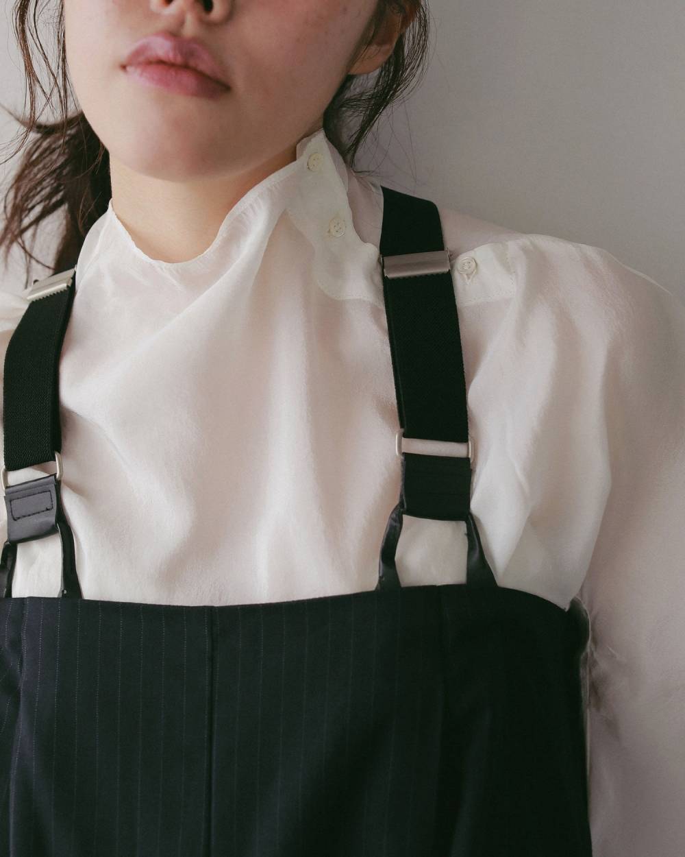 Organdy Tie Blouse Organdy Tie Blouse,オーガンジー タイブ ラウス,62620420,トップス,シャツ,ブラウス,ànuke,アンヌーク,lifes,ライフズ,26fall,26aw