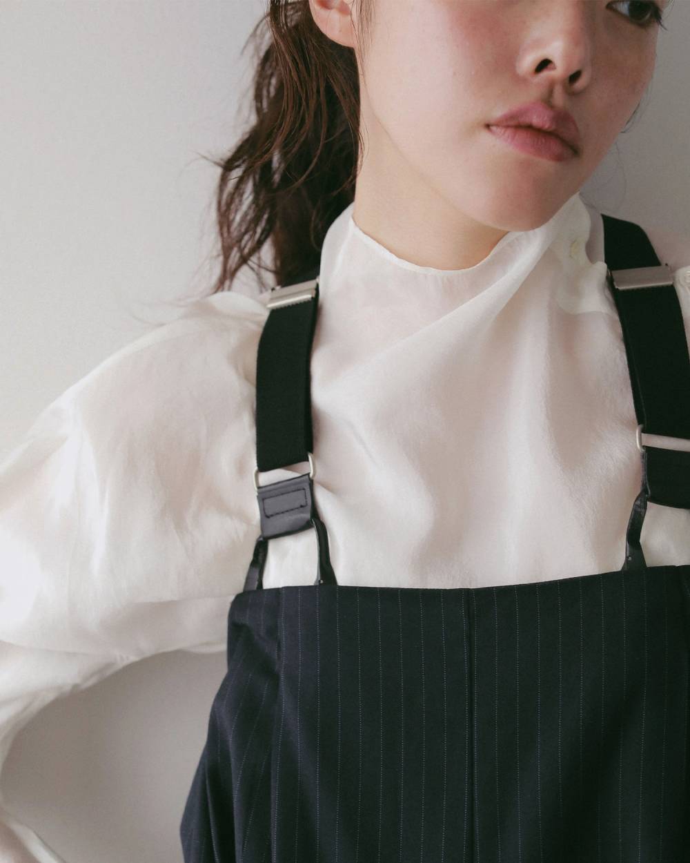 Organdy Tie Blouse Organdy Tie Blouse,オーガンジー タイブ ラウス,62620420,トップス,シャツ,ブラウス,ànuke,アンヌーク,lifes,ライフズ,26fall,26aw