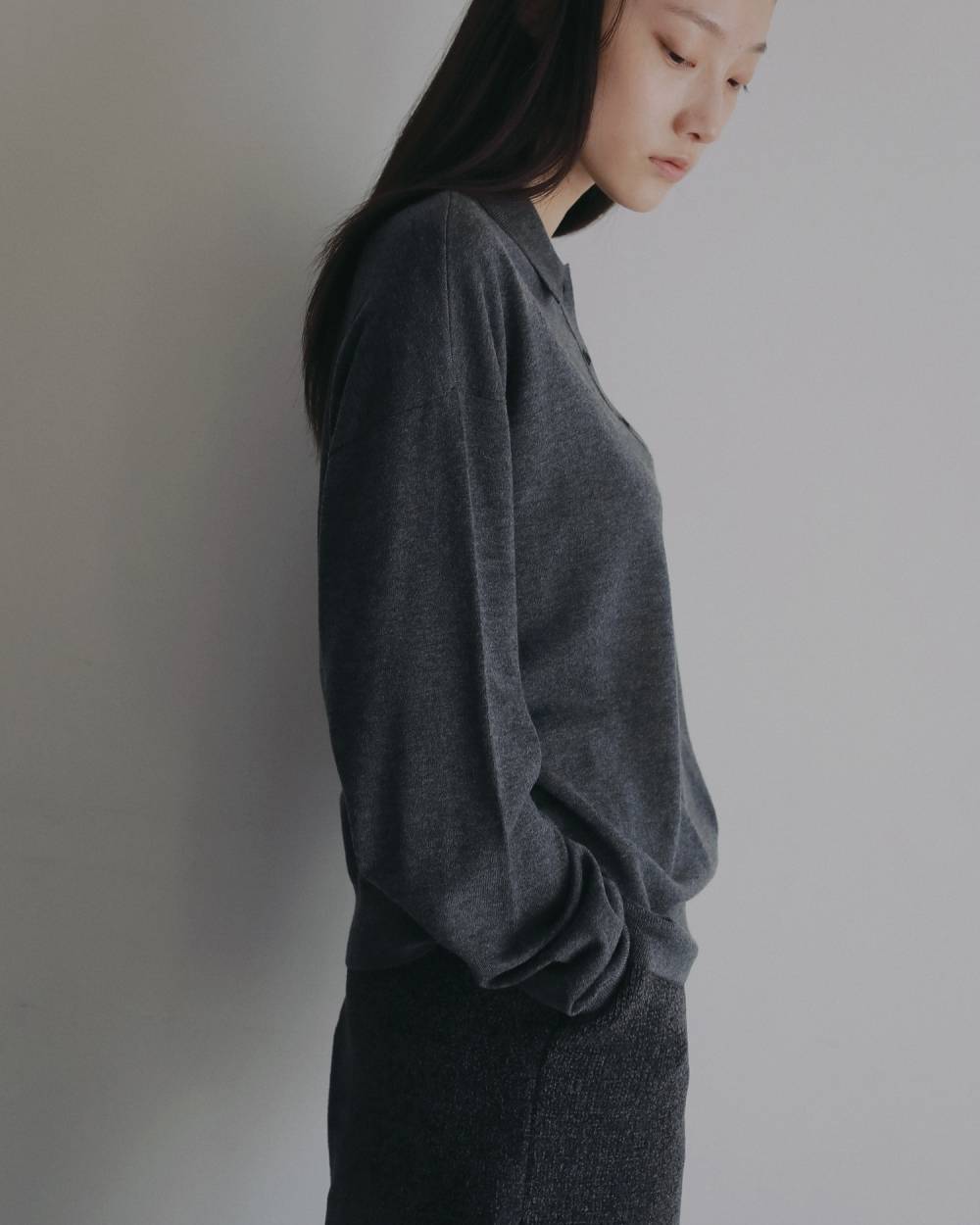 Highgauge Polo Tops Highgauge Polo Tops,ハイゲージ ポロ トップス.62620504,トップス,ポロ,ポロトップス,ニット,ànuke,アンヌーク,lifes,ライフズ,26ss,26fall,26aw