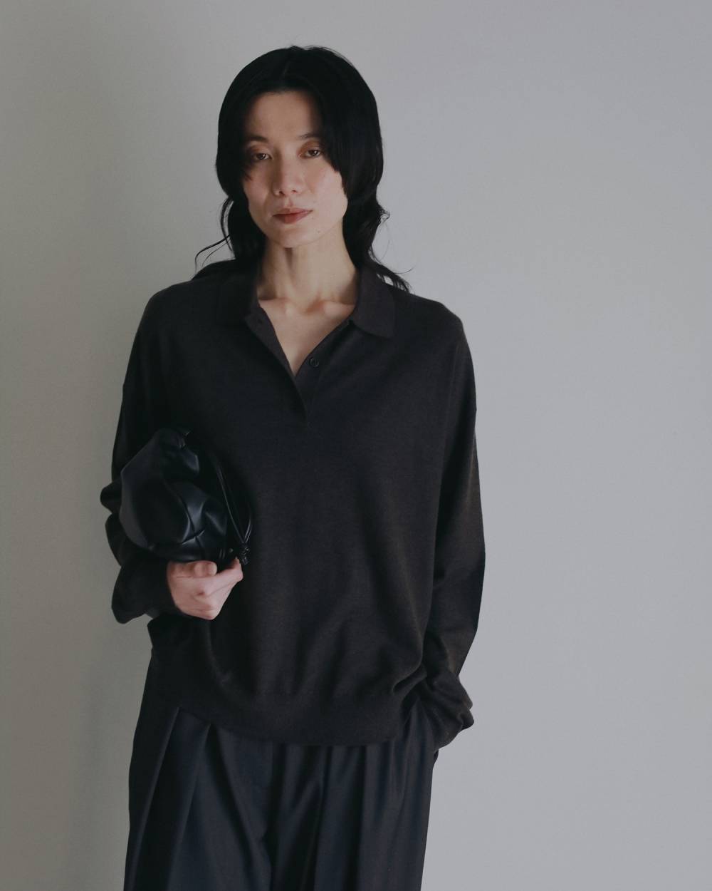 Highgauge Polo Tops Highgauge Polo Tops,ハイゲージ ポロ トップス.62620504,トップス,ポロ,ポロトップス,ニット,ànuke,アンヌーク,lifes,ライフズ,26ss,26fall,26aw