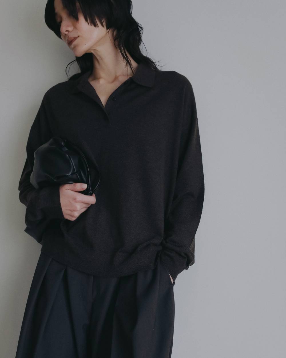 Highgauge Polo Tops Highgauge Polo Tops,ハイゲージ ポロ トップス.62620504,トップス,ポロ,ポロトップス,ニット,ànuke,アンヌーク,lifes,ライフズ,26ss,26fall,26aw