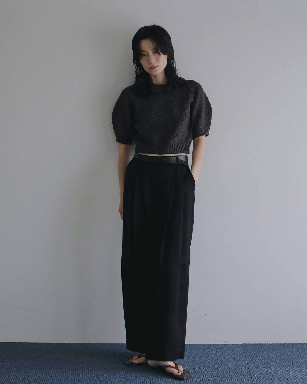 Halfsleeve Raglan Knit Halfsleeve Raglan Knit,ハーフスリーブ ラグラン ニット,62620506,ニット,トップス,ニットトップス,ハーフスリーブニット,ànuke,アンヌーク,lifes,ライフズ,26ss,26fall,26aw