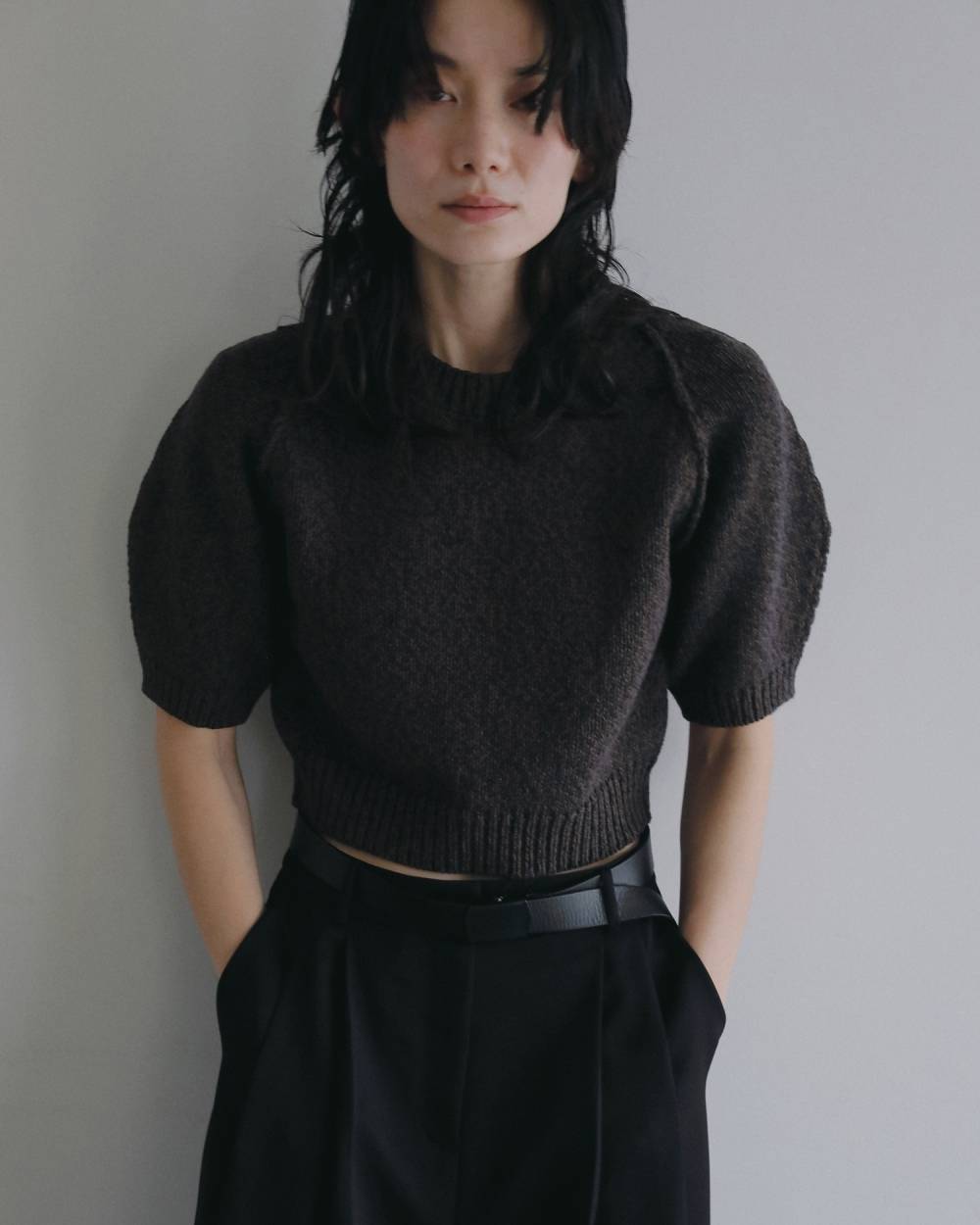 Halfsleeve Raglan Knit Halfsleeve Raglan Knit,ハーフスリーブ ラグラン ニット,62620506,ニット,トップス,ニットトップス,ハーフスリーブニット,ànuke,アンヌーク,lifes,ライフズ,26ss,26fall,26aw