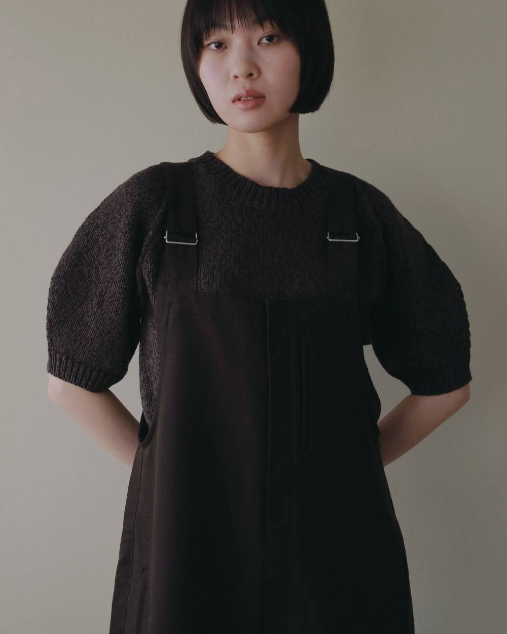 Halfsleeve Raglan Knit Halfsleeve Raglan Knit,ハーフスリーブ ラグラン ニット,62620506,ニット,トップス,ニットトップス,ハーフスリーブニット,ànuke,アンヌーク,lifes,ライフズ,26ss,26fall,26aw