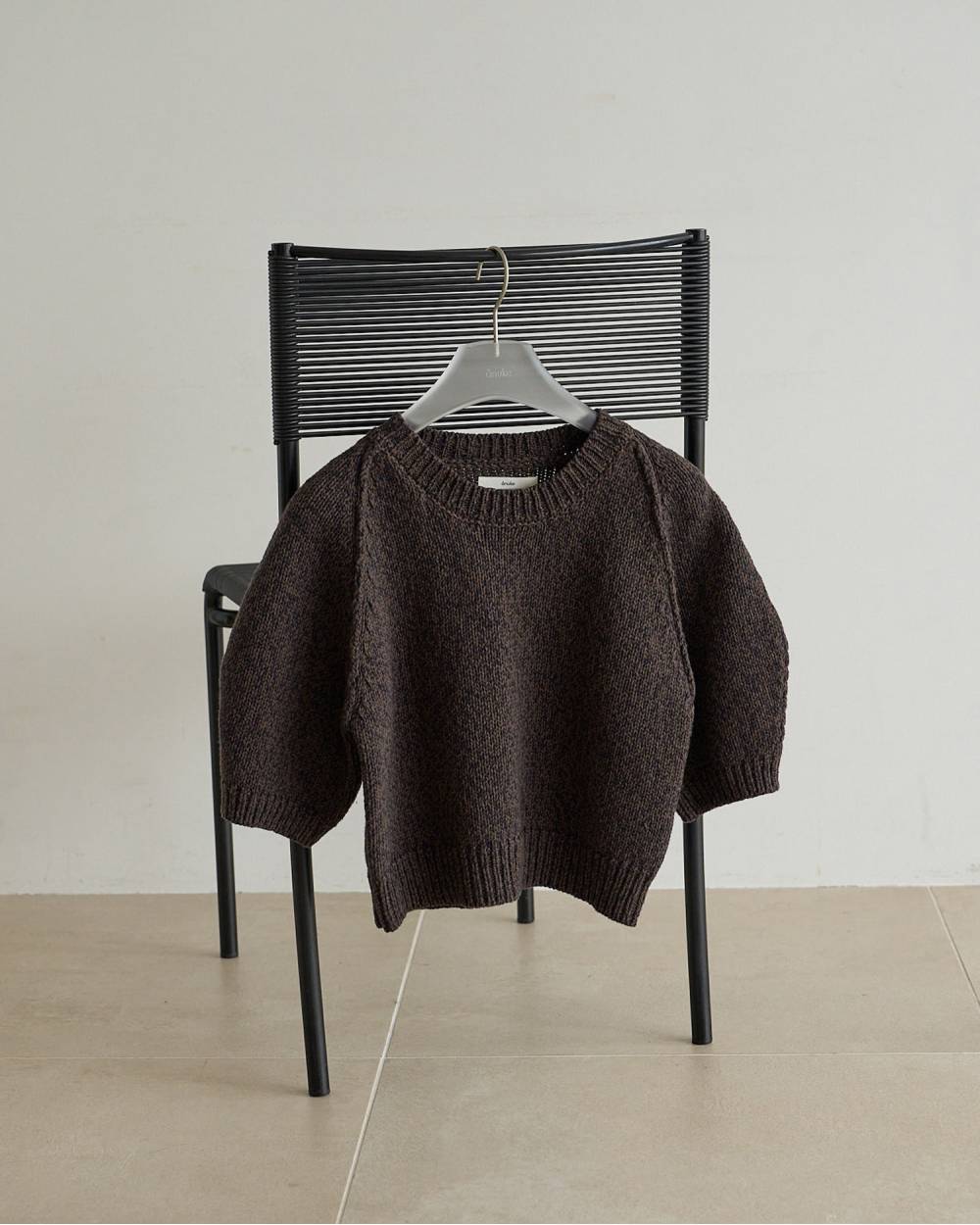 Halfsleeve Raglan Knit Halfsleeve Raglan Knit,ハーフスリーブ ラグラン ニット,62620506,ニット,トップス,ニットトップス,ハーフスリーブニット,ànuke,アンヌーク,lifes,ライフズ,26ss,26fall,26aw