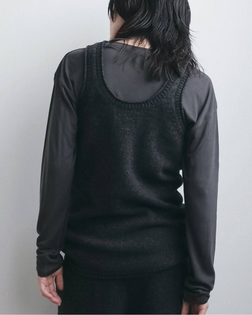 Knit Long Tanktop Knit Long Tanktop,ニット ロング タンクトップ,62620507,トップス,タンクトップ,タンク,ニットタンク,ànuke,アンヌーク,lifes,ライフズ,26fall,26aw