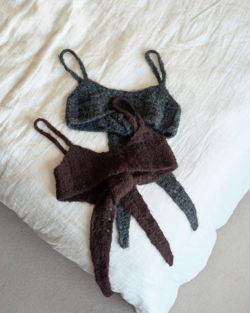 ànuke online store（アンヌーク） / Crochet Knit BustierCrochet
