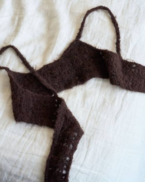 ànuke online store（アンヌーク） / Crochet Knit BustierCrochet