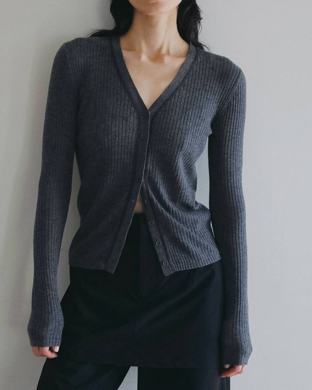 Layered Highneck Knit Layered Highneck Knit,レイヤード ハイネック ニット,62620512,トップス,ニット,レイヤード,ànuke,アンヌーク,lifes,ライフズ,26ss,26fall,26aw