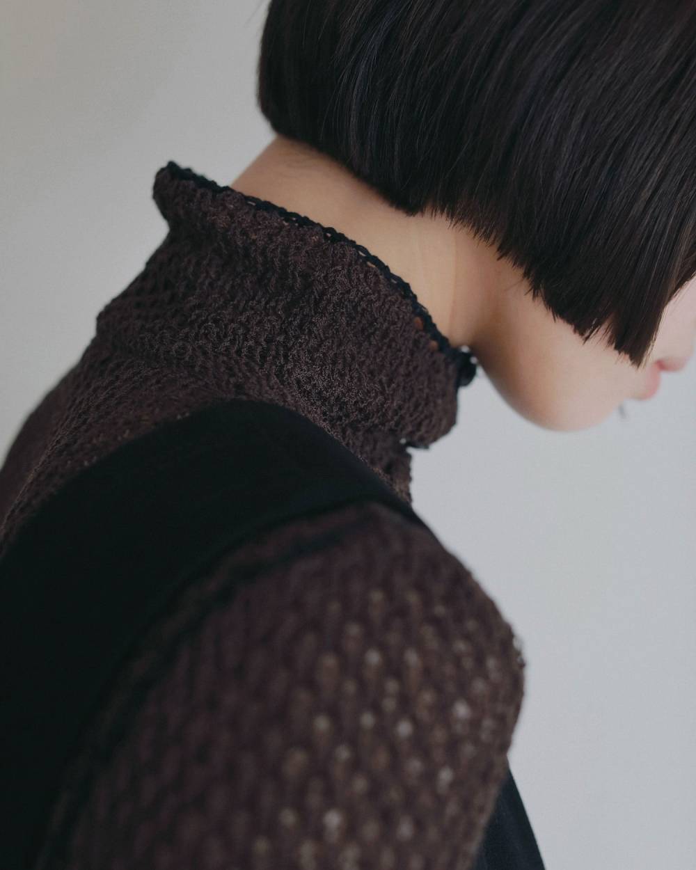 Piping Scarf Knit Piping Scarf Knit,パイピング スカーフ ニット,62620514,トップス,ニット,ニットトップス,ànuke,アンヌーク,lifes,ライフズ,26ss,26fall,26aw
