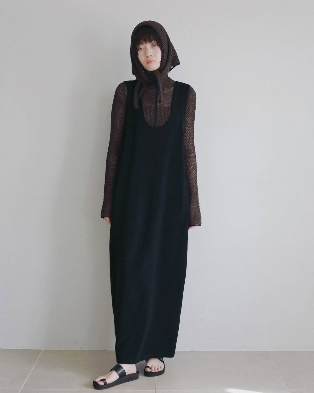 Piping Scarf Knit Piping Scarf Knit,パイピング スカーフ ニット,62620514,トップス,ニット,ニットトップス,ànuke,アンヌーク,lifes,ライフズ,26ss,26fall,26aw
