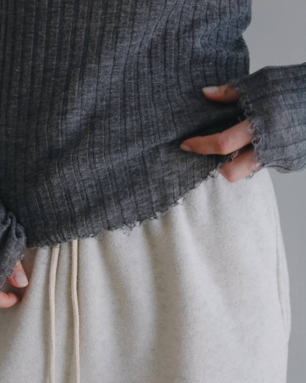 Wool Damege Tops Wool Damege Tops,ウール ダメージ トップス,62620516,トップス,ニット,ウール,ànuke,アンヌーク,lifes,ライフズ,26ss,26fall,26aw