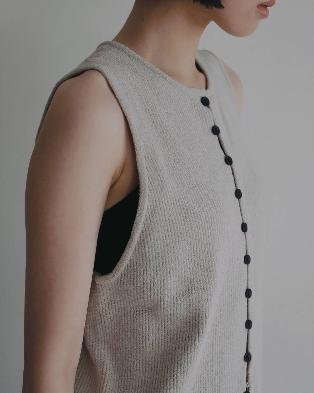 Americansleeve Mole Knit Americansleeve Mole Knit,アメリカンスリーブ モール ニット,62620517,ニット,トップス,,ànuke,アンヌーク,lifes,ライフズ,26ss,26fall,26aw