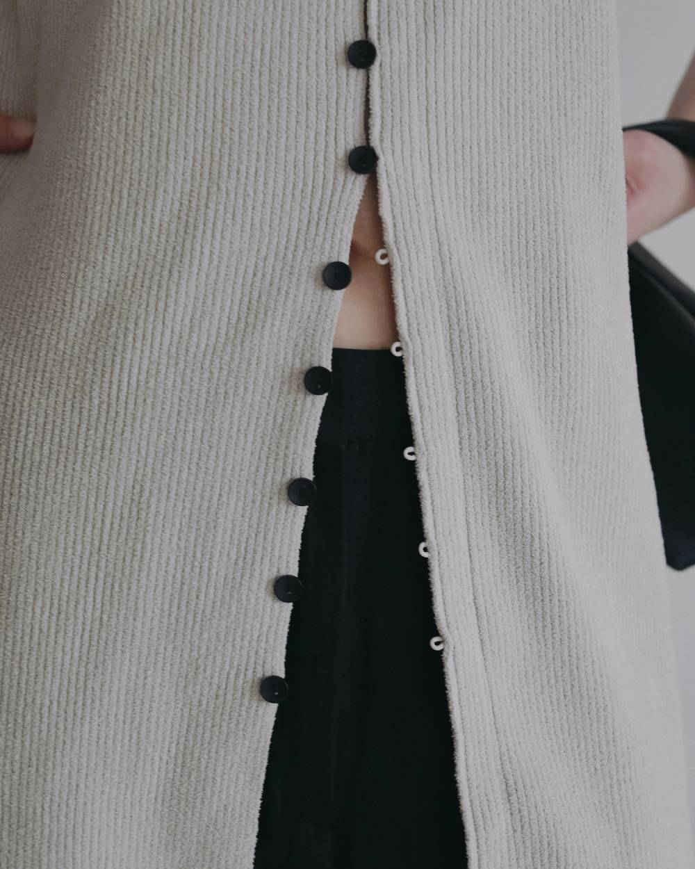 Americansleeve Mole Knit Americansleeve Mole Knit,アメリカンスリーブ モール ニット,62620517,ニット,トップス,,ànuke,アンヌーク,lifes,ライフズ,26ss,26fall,26aw