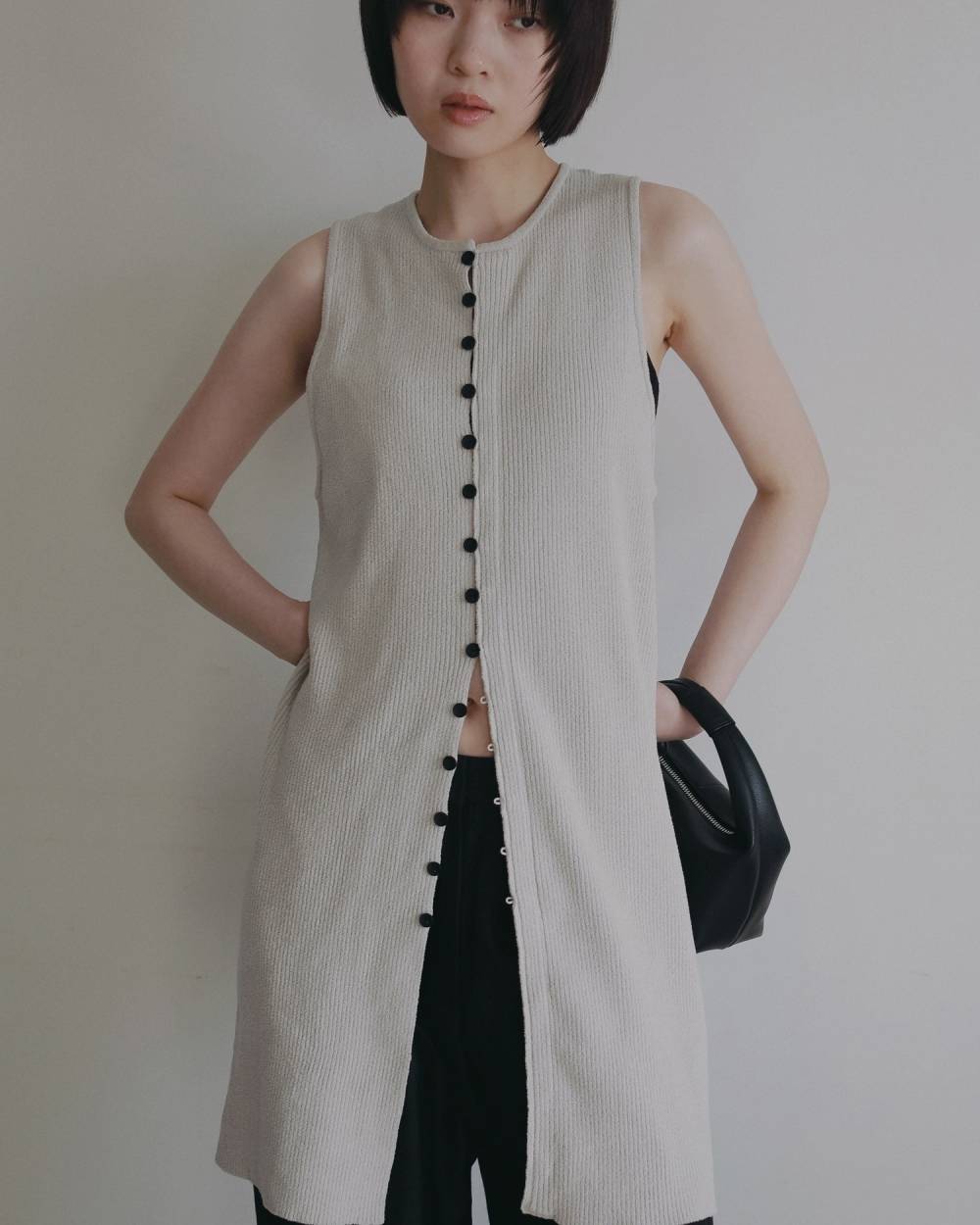 Americansleeve Mole Knit Americansleeve Mole Knit,アメリカンスリーブ モール ニット,62620517,ニット,トップス,,ànuke,アンヌーク,lifes,ライフズ,26ss,26fall,26aw