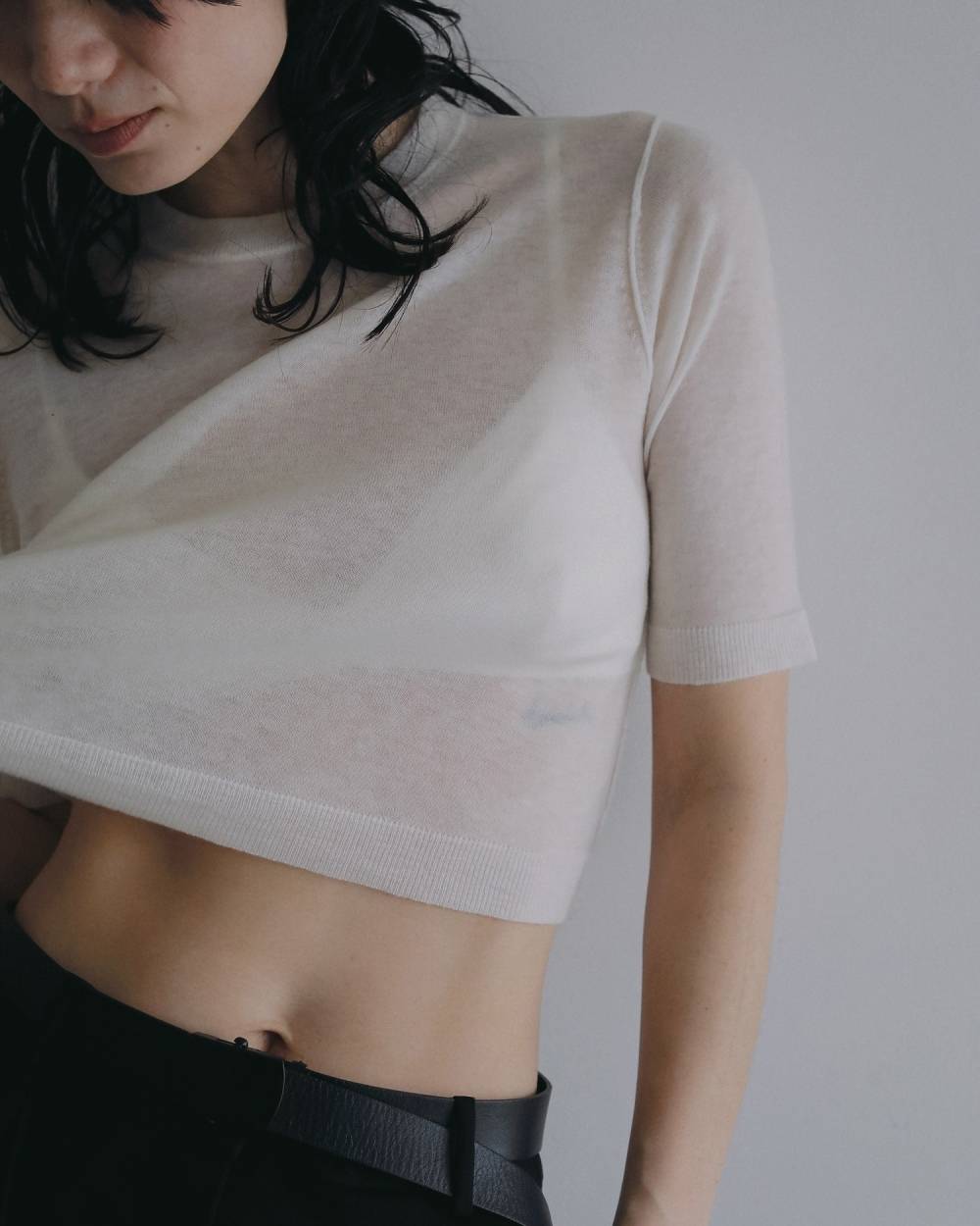 Wool Knit T-shirts Wool Knit T-shirts,ウール ニット Tシャツ,62620518,トップス,ニット,ニットトップス,ウールTシャツ,半袖,ànuke,アンヌーク,lifes,ライフズ,26ss,26fall,26aw