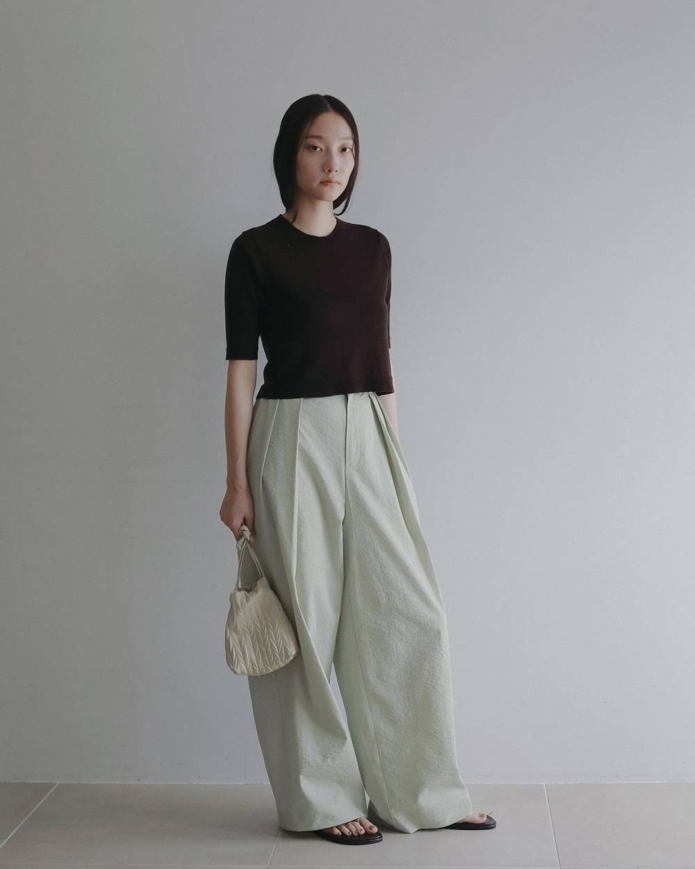 Wool Knit T-shirts Wool Knit T-shirts,ウール ニット Tシャツ,62620518,トップス,ニット,ニットトップス,ウールTシャツ,半袖,ànuke,アンヌーク,lifes,ライフズ,26ss,26fall,26aw