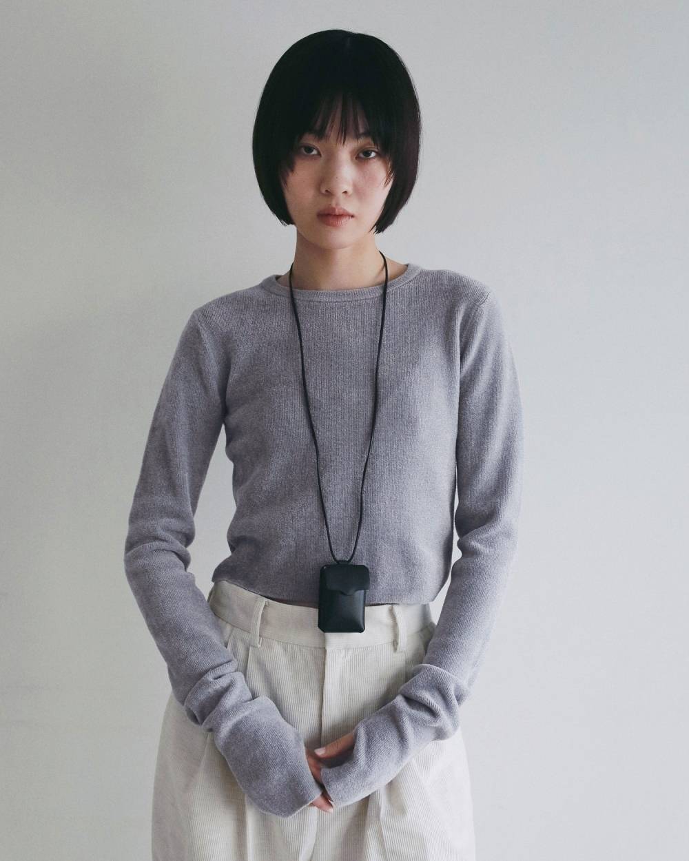 Crewneck Velour Knit Crewneck Velour Knit,クルーネック べロア ニット,62620519,トップス,ニット,ベロア,ニットトップス,ànuke,アンヌーク,lifes,ライフズ,26ss,26fall,26aw