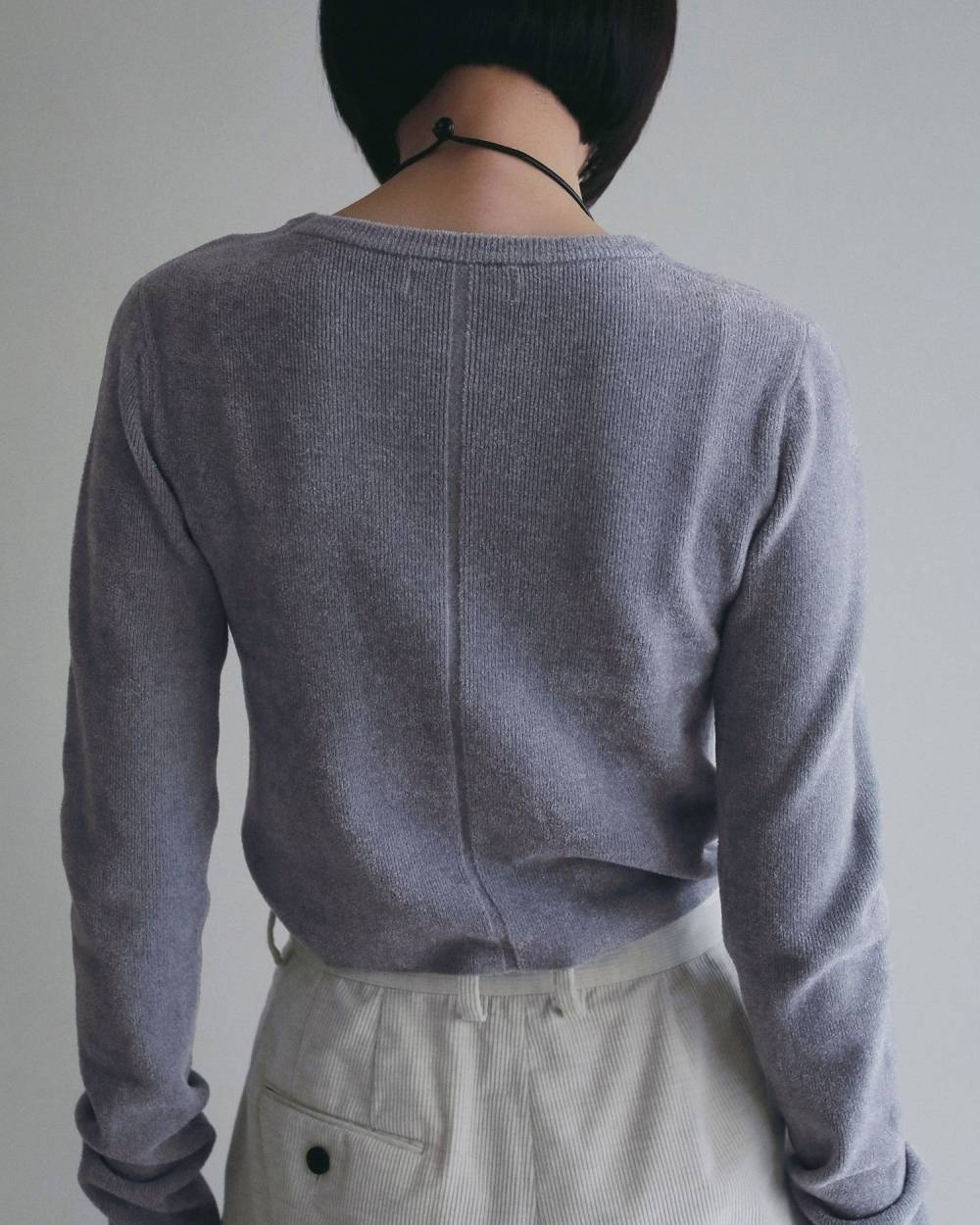 Crewneck Velour Knit Crewneck Velour Knit,クルーネック べロア ニット,62620519,トップス,ニット,ベロア,ニットトップス,ànuke,アンヌーク,lifes,ライフズ,26ss,26fall,26aw