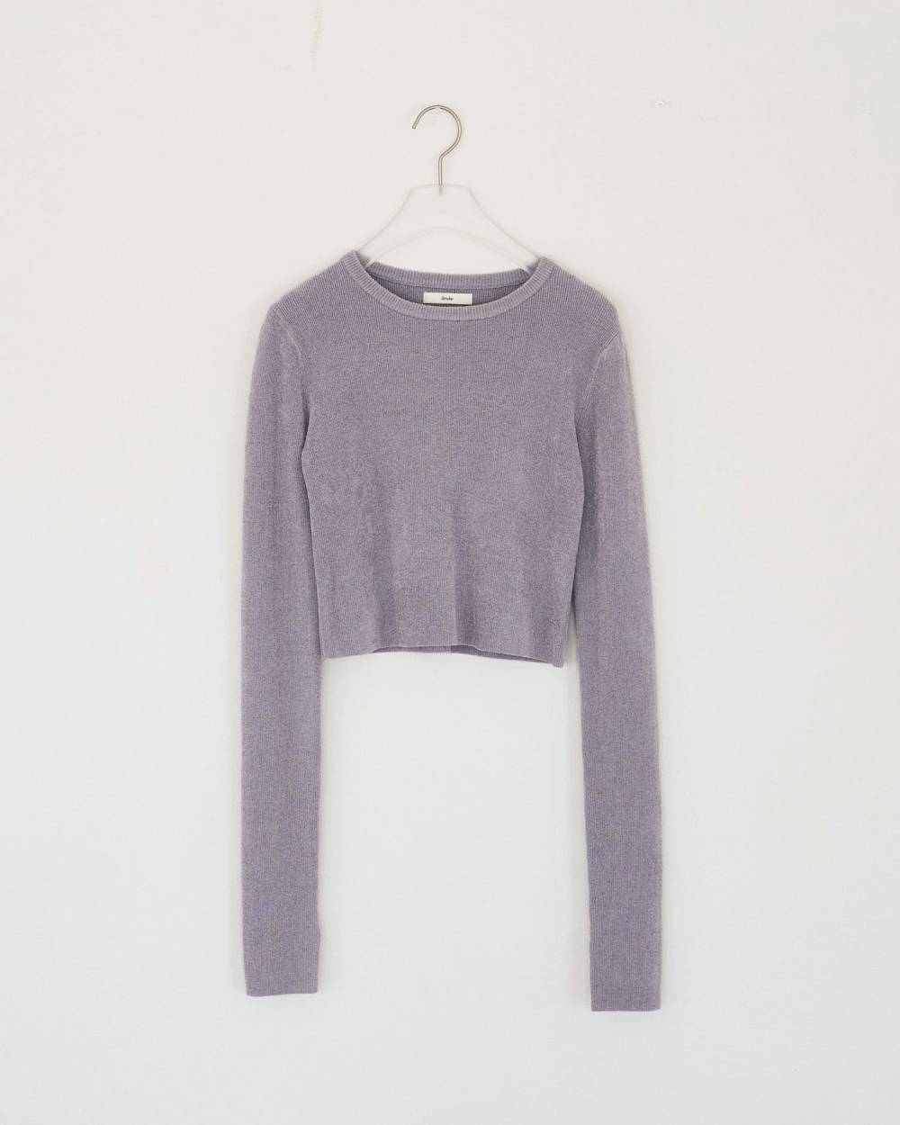 Crewneck Velour Knit Crewneck Velour Knit,クルーネック べロア ニット,62620519,トップス,ニット,ベロア,ニットトップス,ànuke,アンヌーク,lifes,ライフズ,26ss,26fall,26aw