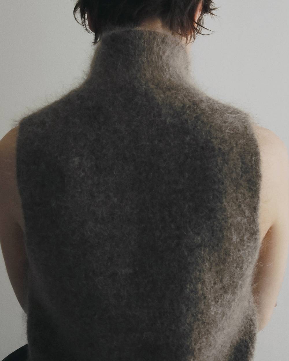 Sleeveless Mohair Knit Sleeveless Mohair Knit,スリーブレス モヘア ニット,62620520,トップス,ニット,ニットトップス,ノースリ,ノースリーブ,ハイネック,ànuke,アンヌーク,lifes,ライフズ,26ss,26fall,26aw