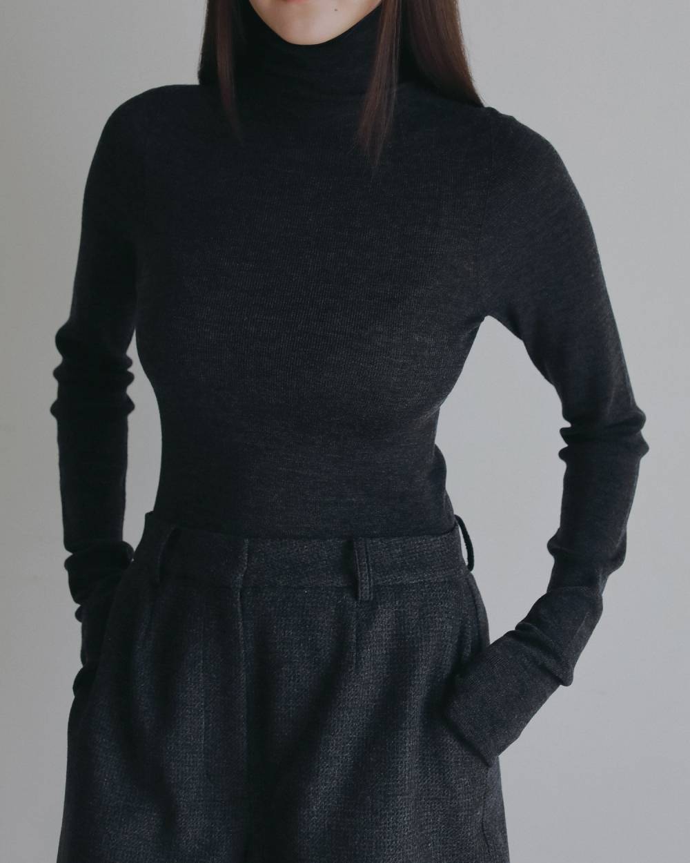 Wholegarment Wool Turtle Wholegarment Wool Turtle,ホールガーメント ウール タートル,62620524,トップス,タートル,ニットタートルトップス,ニット,ウール,ànuke,アンヌーク,lifes,ライフズ,26ss,26fall,26aw