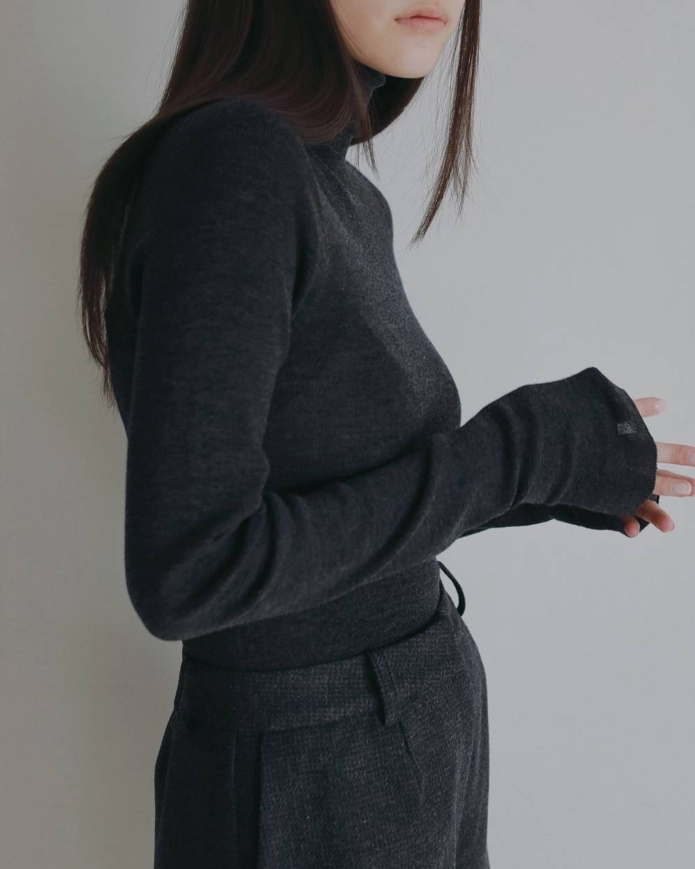 Wholegarment Wool Turtle Wholegarment Wool Turtle,ホールガーメント ウール タートル,62620524,トップス,タートル,ニットタートルトップス,ニット,ウール,ànuke,アンヌーク,lifes,ライフズ,26ss,26fall,26aw