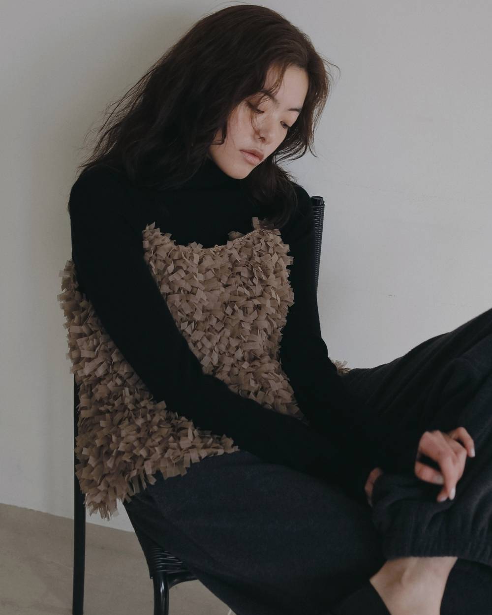Wholegarment Wool Turtle Wholegarment Wool Turtle,ホールガーメント ウール タートル,62620524,トップス,タートル,ニットタートルトップス,ニット,ウール,ànuke,アンヌーク,lifes,ライフズ,26ss,26fall,26aw