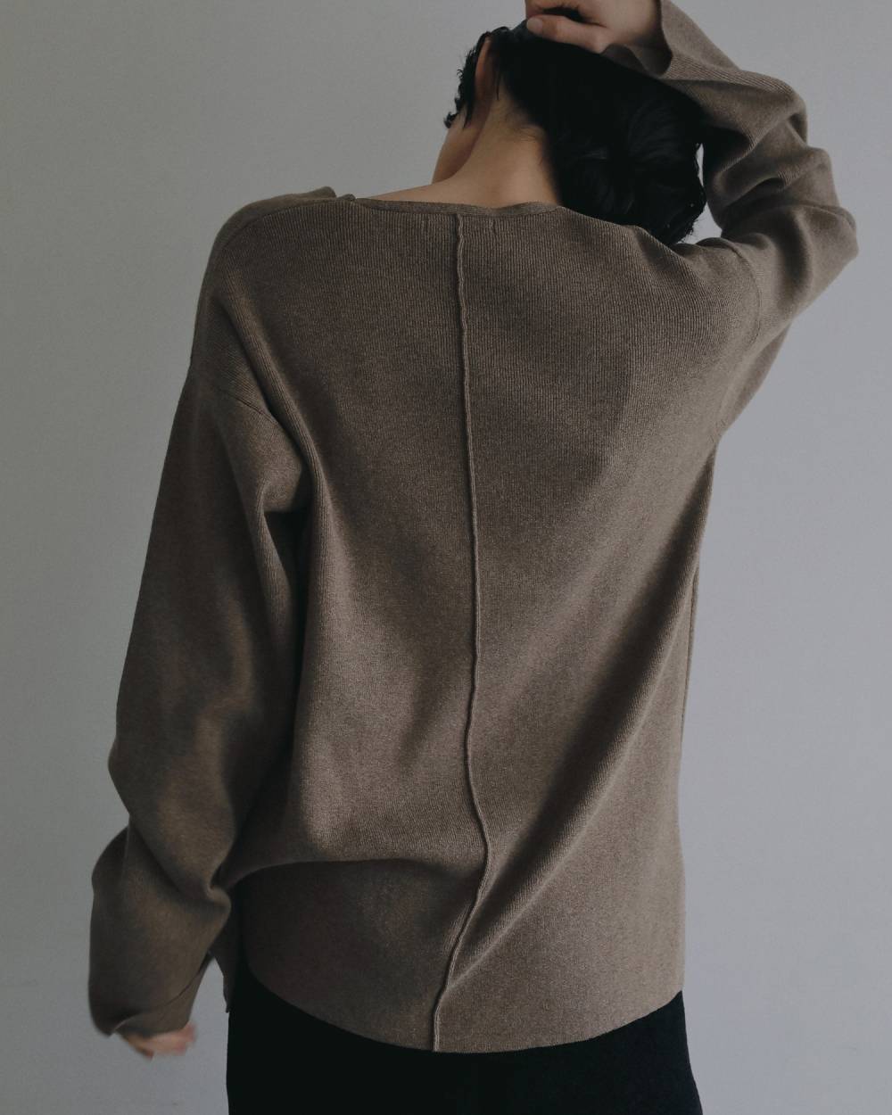 Deep Vneck Knit Deep Vneck Knit,ディープ Vネック ニット,62620525,トップス,ニット,ニットトップス,Vネック,ànuke,アンヌーク,lifes,ライフズ,26ss