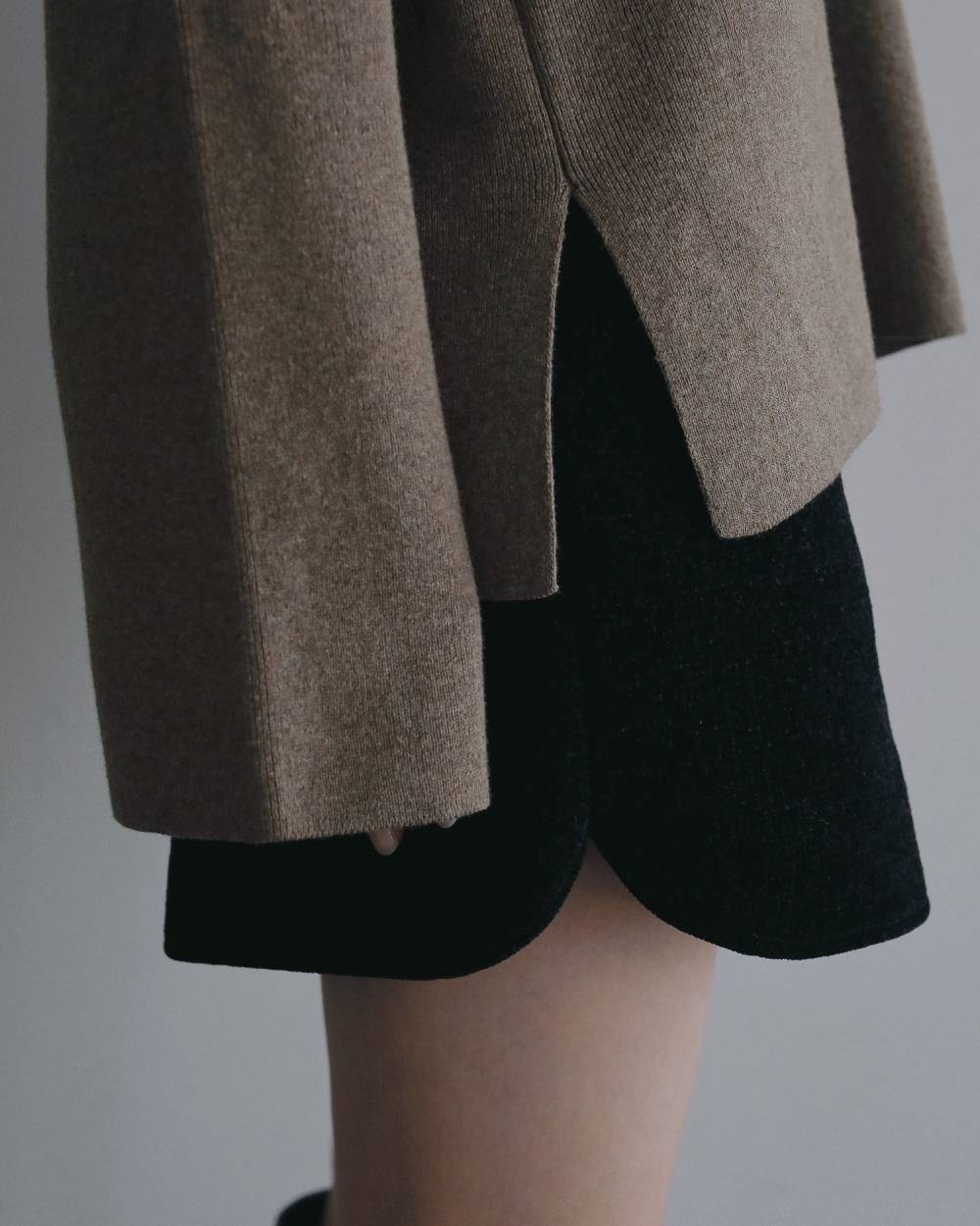Deep Vneck Knit Deep Vneck Knit,ディープ Vネック ニット,62620525,トップス,ニット,ニットトップス,Vネック,ànuke,アンヌーク,lifes,ライフズ,26ss