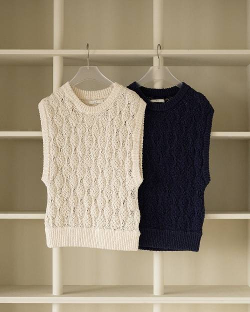ànuke online store（アンヌーク） / Slub Pattern VestSlub Pattern