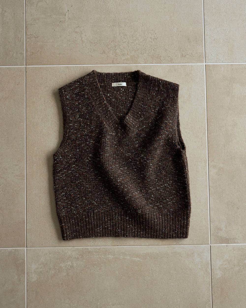 Nep Knit Vest Nep Knit Vest,ネップ ニット ベスト,62620529,トップス,ニット,ベスト,ニットベスト,ànuke,アンヌーク,lifes,ライフズ,26ss,26fall,26aw