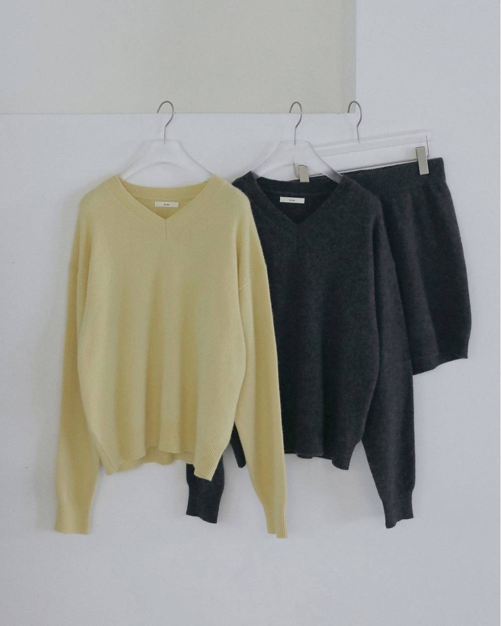 Wool Vneck Knit Wool Vneck Knit,ウール Vネック ニット,62620530,トップス,ニット,ニットトップス,ànuke,アンヌーク,lifes,ライフズ,26fall,26aw